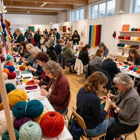 Calendrier des festivals tricot et laine - France et international