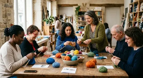Ateliers tricot initiation : guide pour débuter