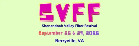 Shenandoah Valley Fiber Festival Berryville 2026 | Metro Boulot Tricot