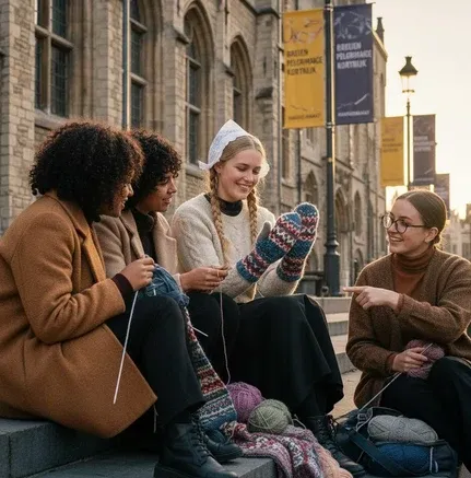 Knitting and wool life — Metro Boulot Tricot