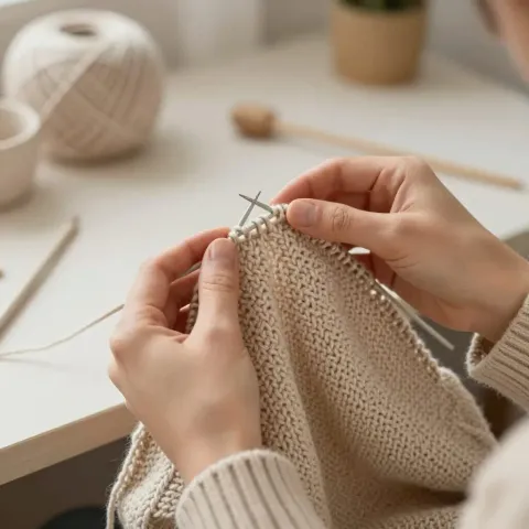 Rabattre les mailles au tricot : méthodes souple, invisible, i-cord