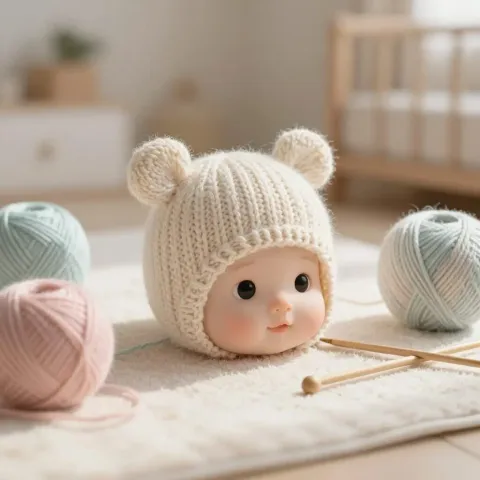 Tricoter un bonnet pour bébé : patrons naissance et 12-24 mois