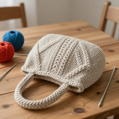 Tricoter un sac ou pochette : guide complet du tricot