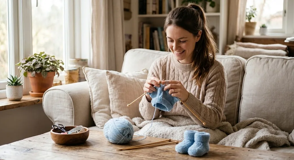 Réussir son tricot pour bébé débutant
